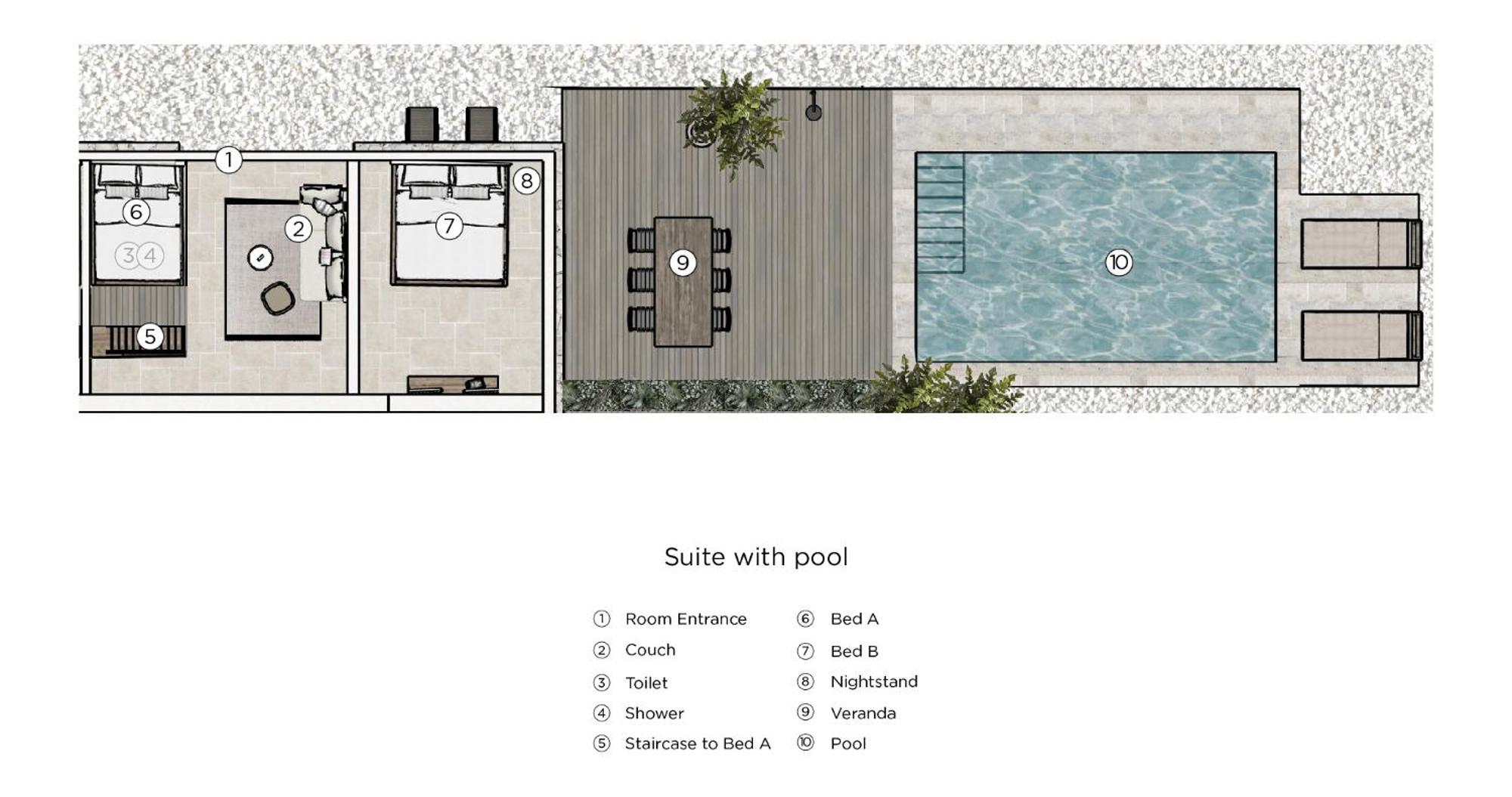Ergon Beach House Nikiti الغرفة الصورة